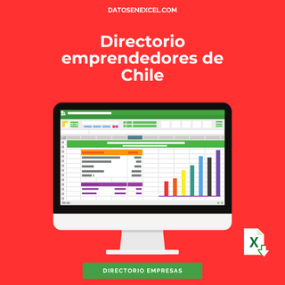 Directorio Emprendedores Chile 2024 | Descarga excel 36.000 Contactos